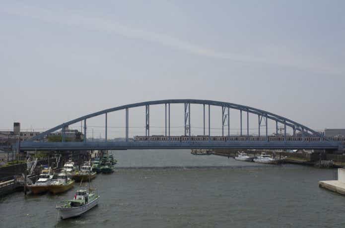 旧江戸川のシーバスポイントの画像