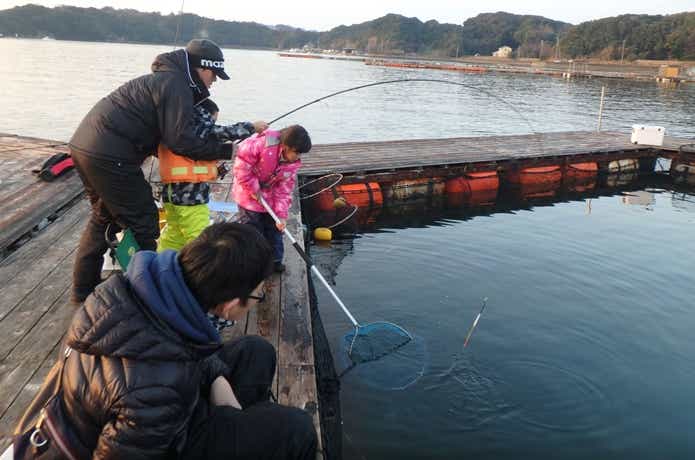 ファミリーで釣り