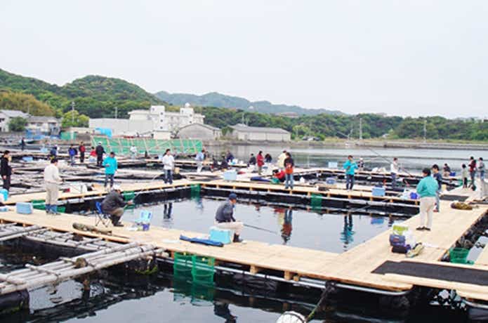 カタタの釣り堀の大物コース