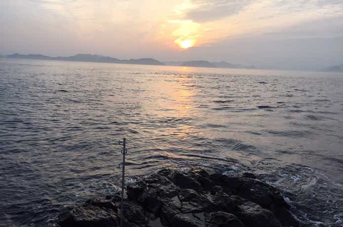 石鯛釣りの画像