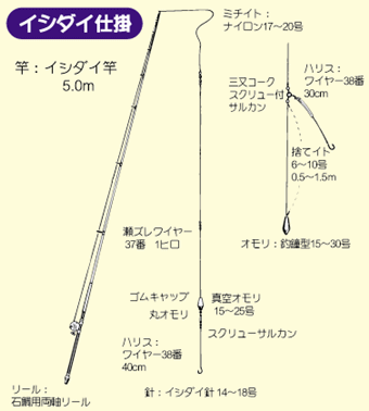 石鯛仕掛け - リール