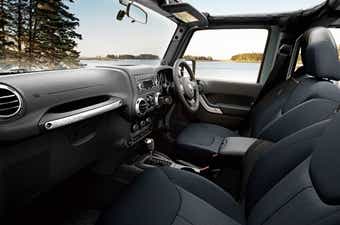 JEEP／ラングラーのインテリア