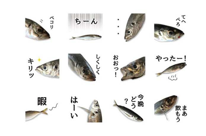 釣りのLINEスタンプ
