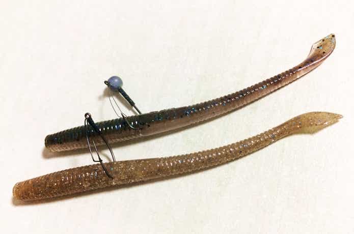 釣れない時の最終兵器!?カットテールのリグ・フックサイズ 釣れない時の最終兵器!?カットテールのリグ・フックサイズ