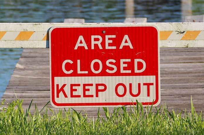 立ち入り禁止