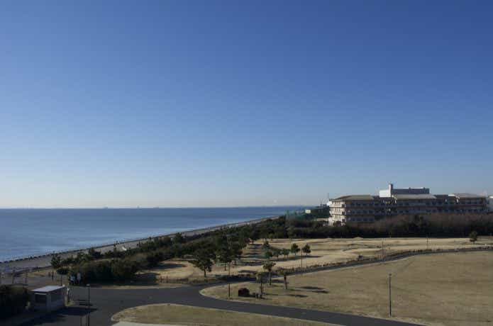 千葉県釣りの高洲海浜公園の画像