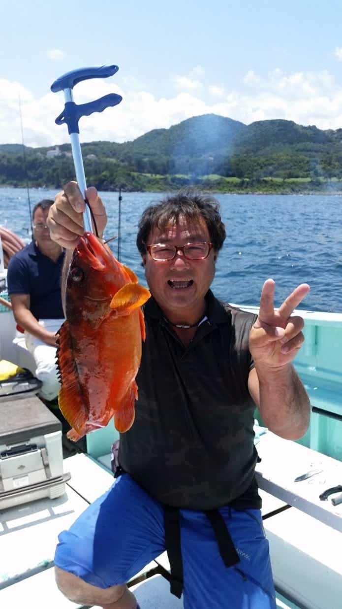 アカハタ狙い