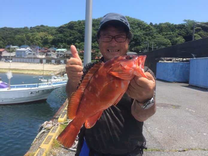 アカハタ狙い