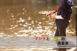 インチとセンチの換算表の画像
