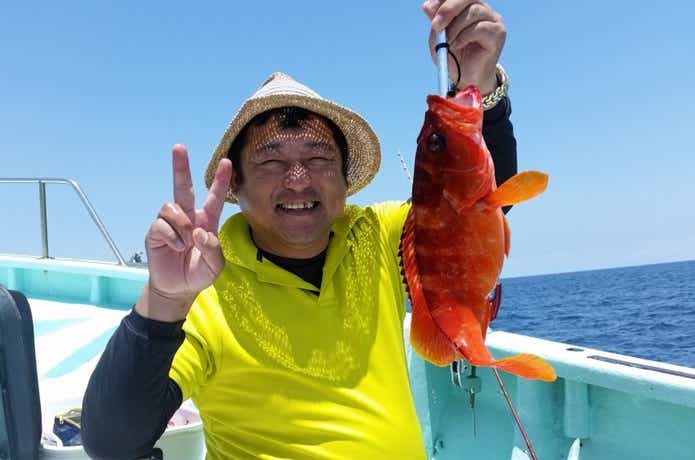 アカハタ狙い