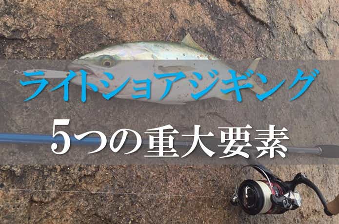 ライトショアジギングで釣れない時のチェックリスト