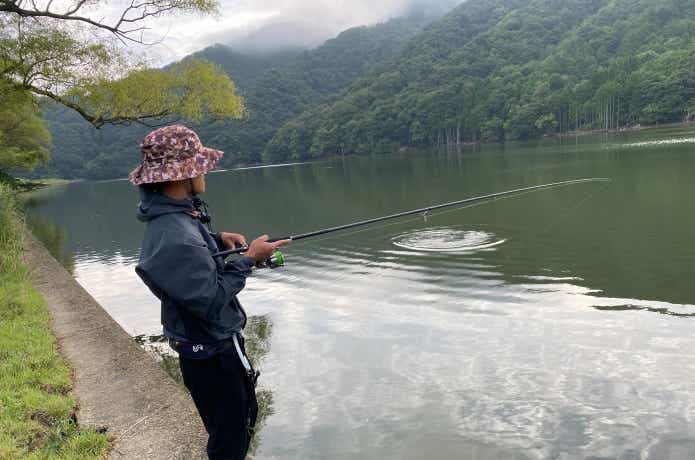 河川でドリフト