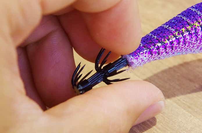 ブラック塗装されたカンナ