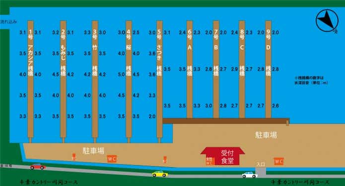 野田幸手園　見取り図