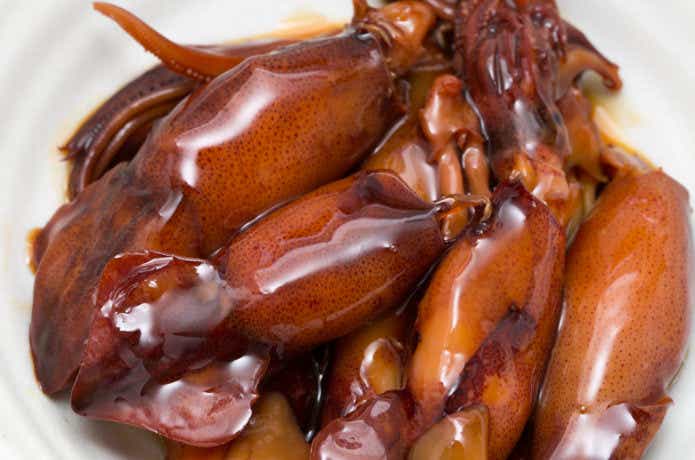 ヤリイカ　煮物