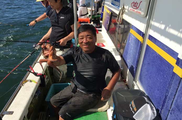 明石タコ釣り