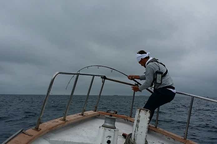 釣福丸でビッグファイト