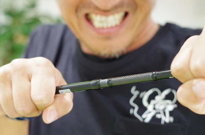 ロッド継ぎ目