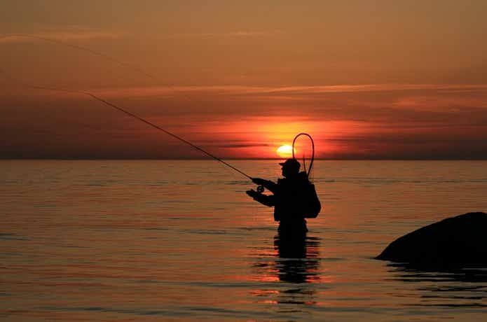 夕マズメ釣り