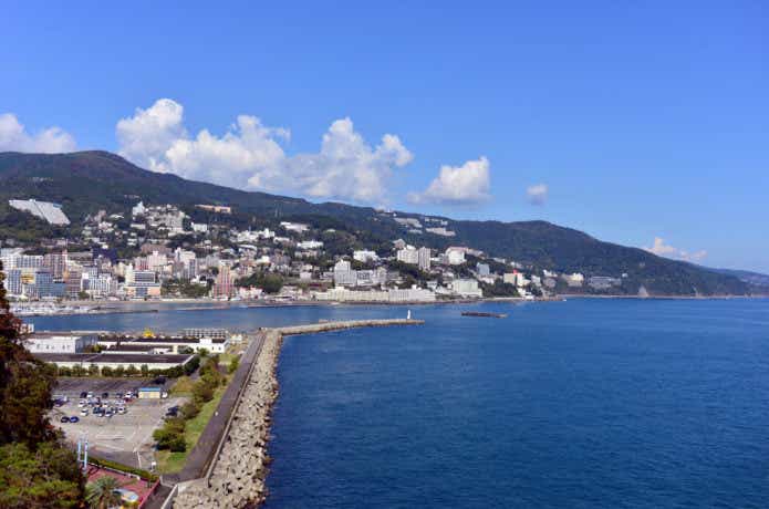 熱海港海釣り施設の画像