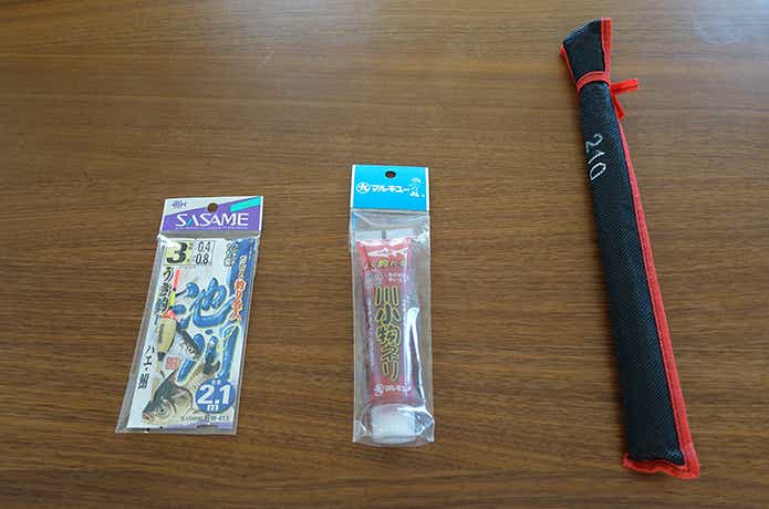 小物釣りの道具