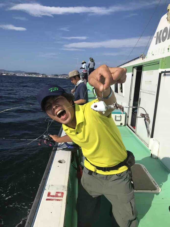 テンヤタチウオ釣り