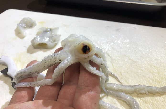 クチバシを取り除く