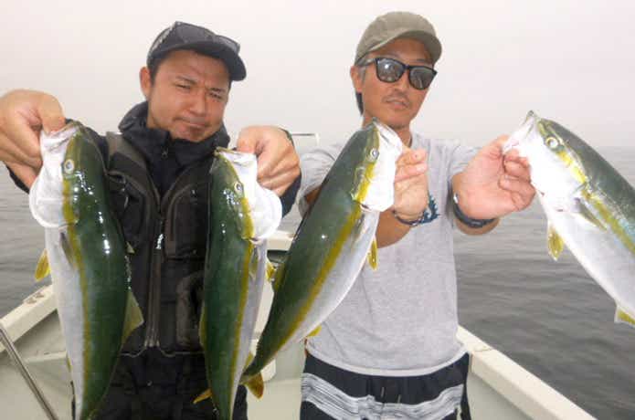 カズボートで青物キャスティング