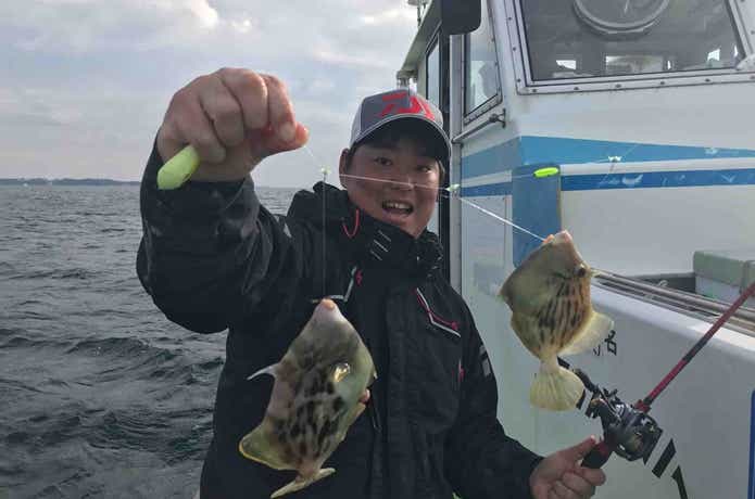 DAIWA　カワハギ釣り