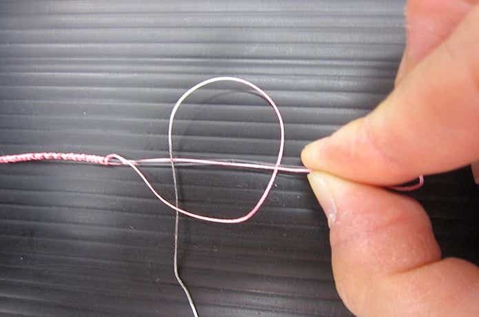 シーバスのリーダーを結ぶ方法