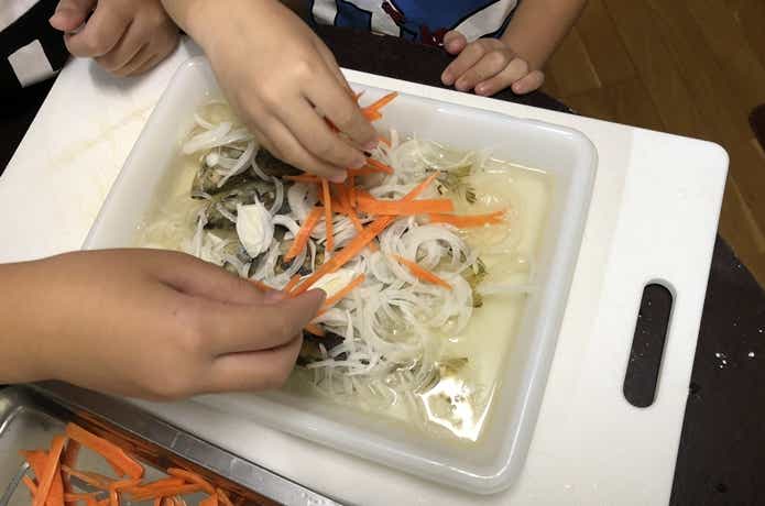 アジ　南蛮漬け