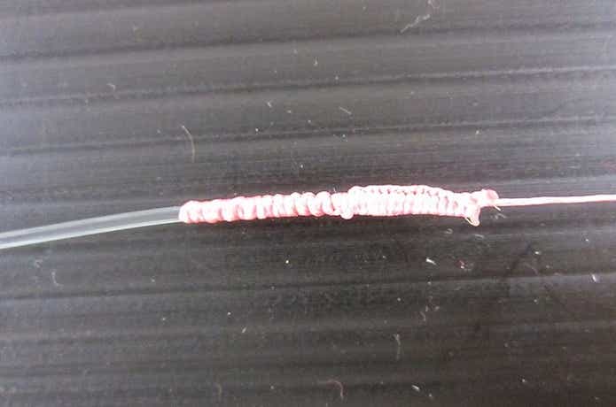 シーバス　リーダー　結び方