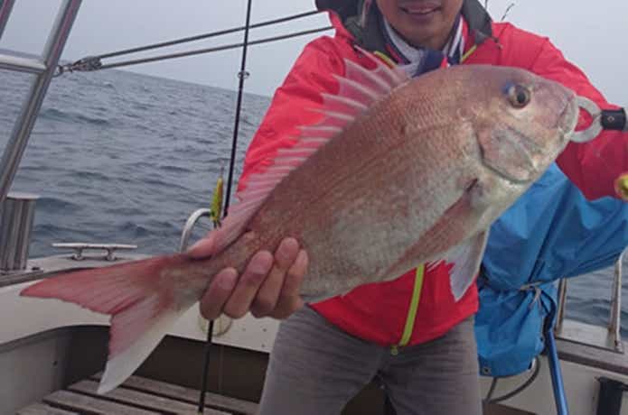 オーシャンブライトでのタイラバの釣果