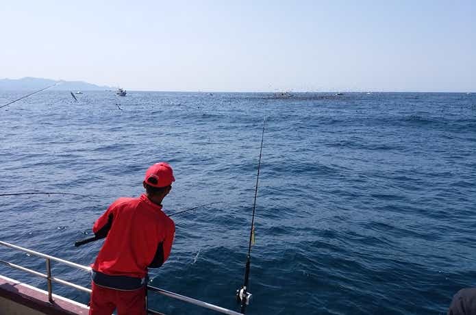 オンリーワンでの釣りシーン