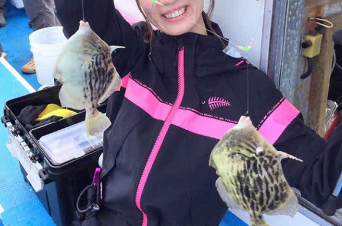 カワハギ釣り