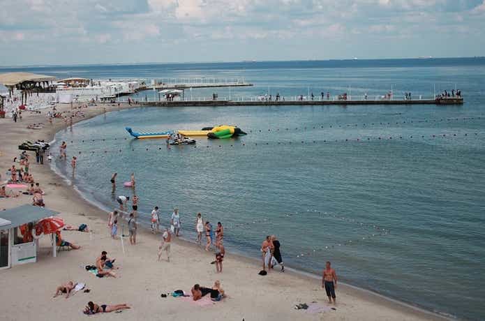ウミケムシ 海水浴