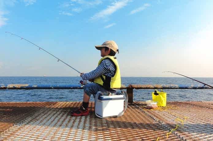 子ども　釣り