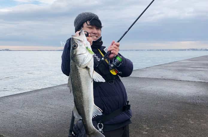 ニット帽と釣り