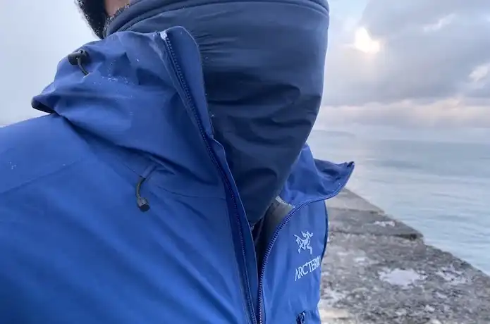 釣りのネックウォーマー