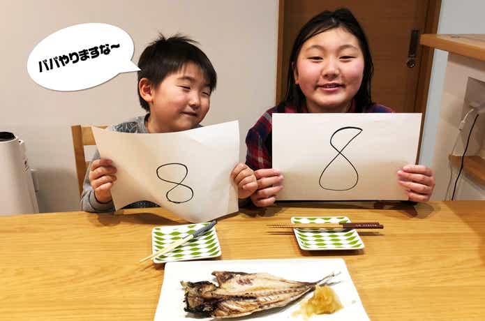 自家製干物の作り方のレシピ　1時間の干し時間
