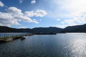 余呉湖　ワカサギ釣り場