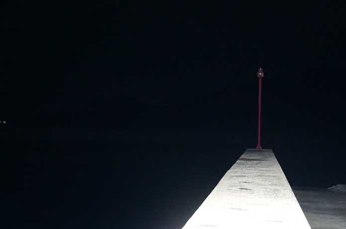 夜釣り