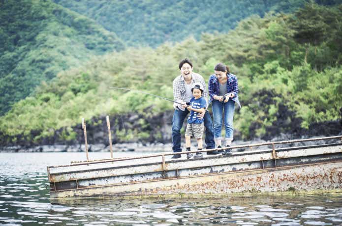 釣風景を撮影
