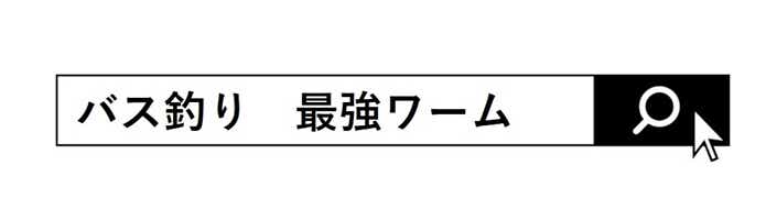 バス釣り　最強ワーム