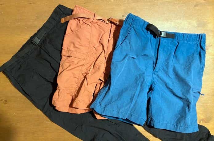 ユニクロのアウトドアパンツ