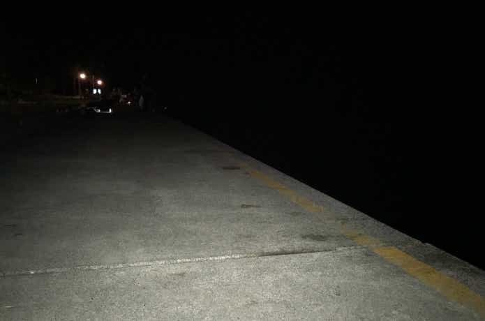 夜釣り
