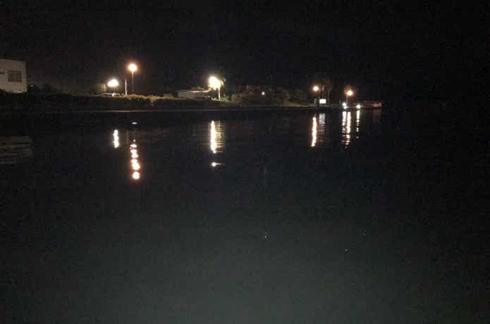 夜釣り