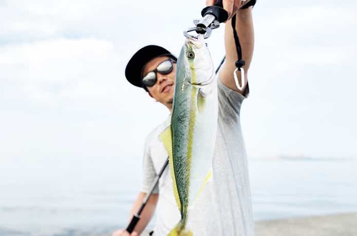 夏の日中のルアー釣り