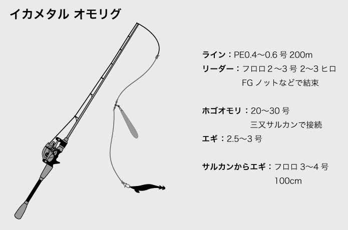 イカメタルの仕掛け3種類を元釣具屋が解説！裏技的な仕掛けも紹介します | TSURI HACK[釣りハック]