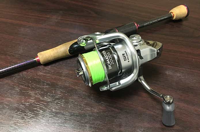 渓流釣りのタックル